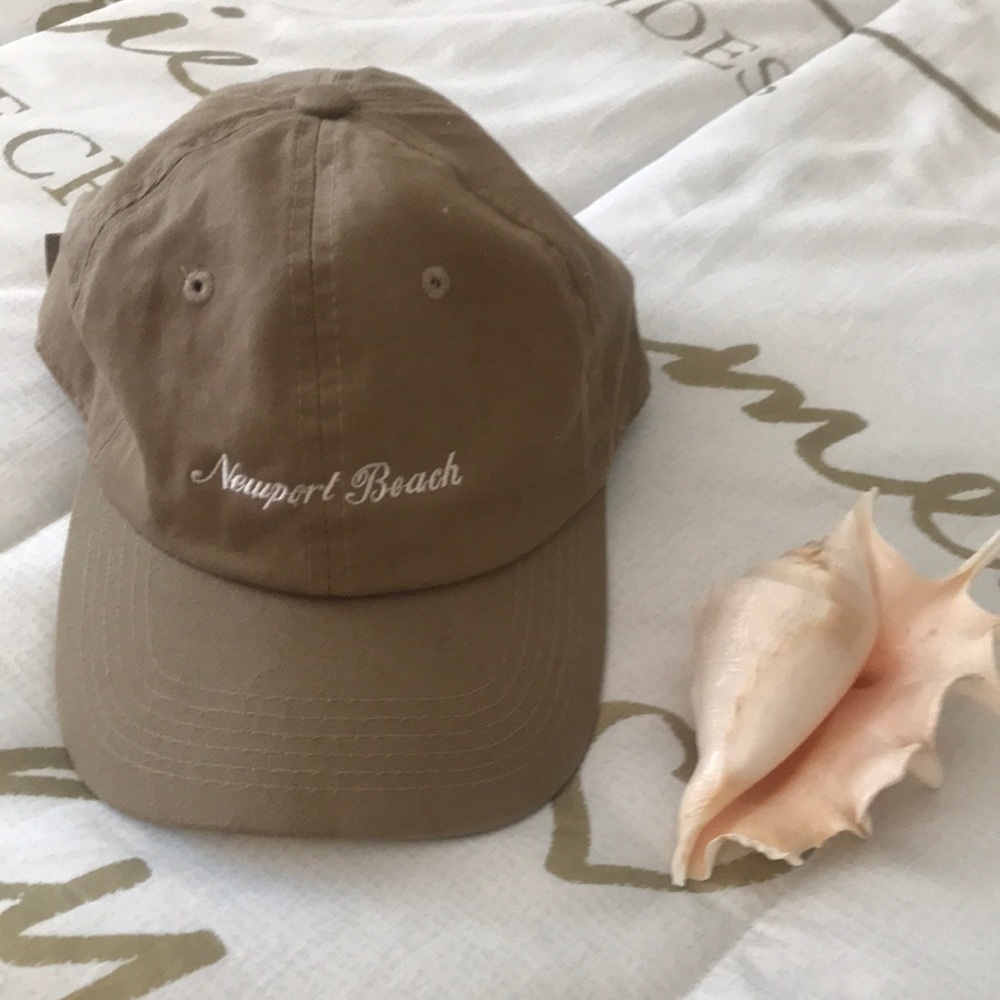 Khaki Newport Beach Baseball Cap